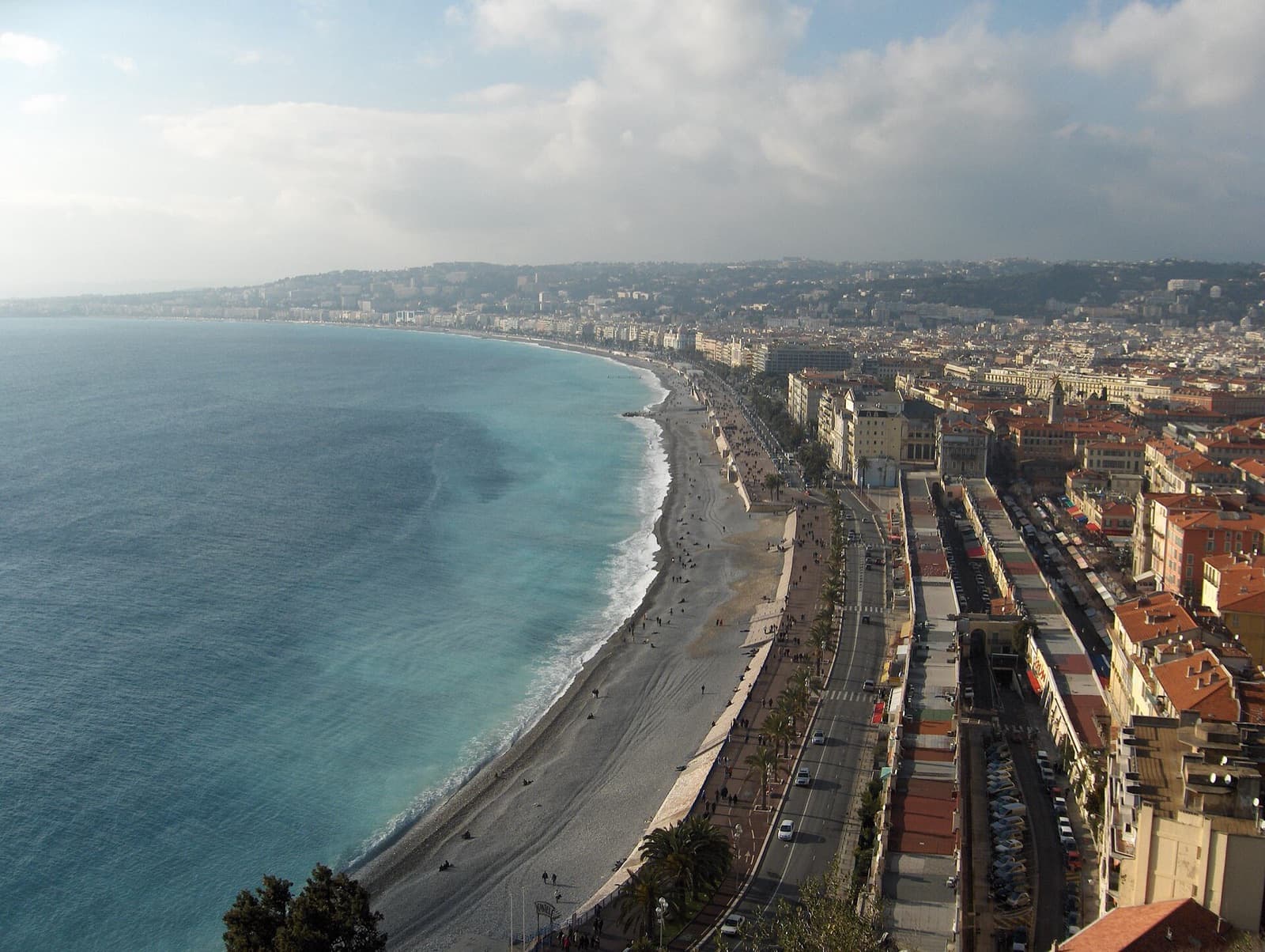 Nice : Nice, Quai des États-Unis and Promenade des Anglais FRANCE.jpg
